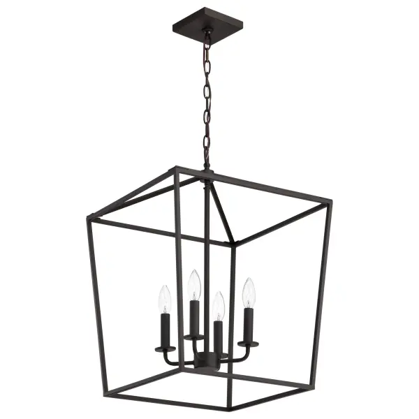 Emma 4-Light Large Pendant in Dark Bronze - Image 5