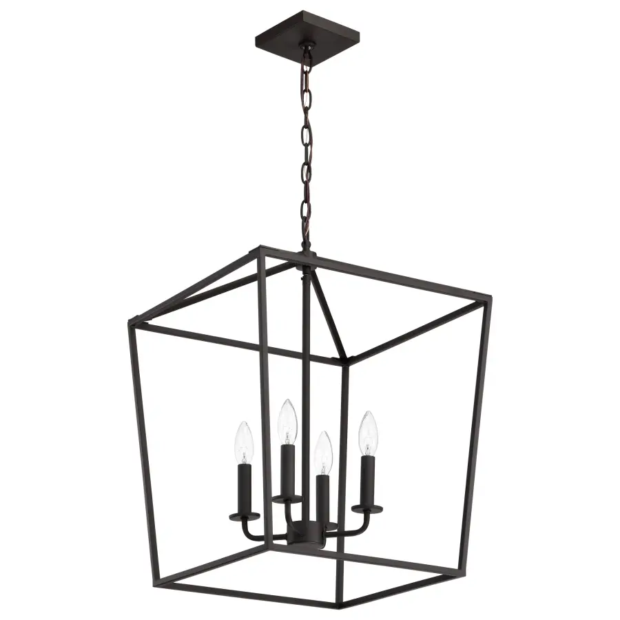 Emma 4-Light Large Pendant in Dark Bronze - Image 5