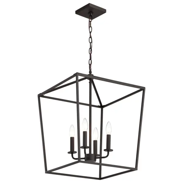 Emma 4-Light Large Pendant in Dark Bronze - Image 6