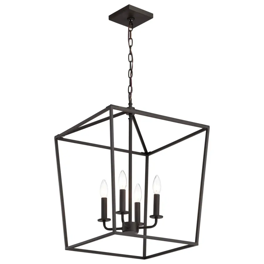 Emma 4-Light Large Pendant in Dark Bronze - Image 6
