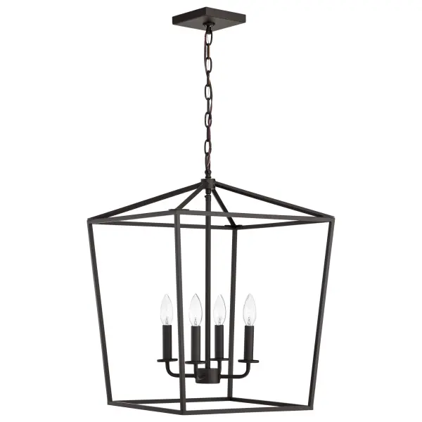 Emma 4-Light Large Pendant in Dark Bronze - Image 7