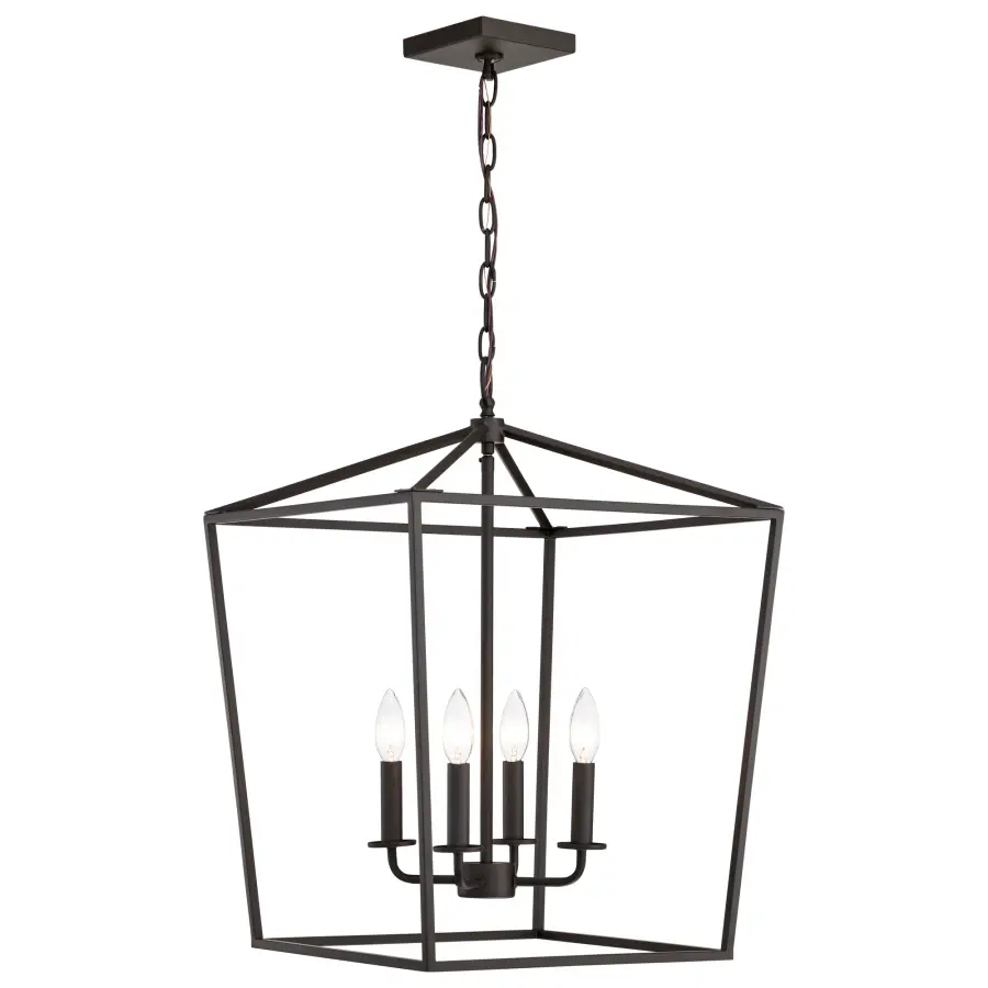 Emma 4-Light Large Pendant in Dark Bronze - Image 8