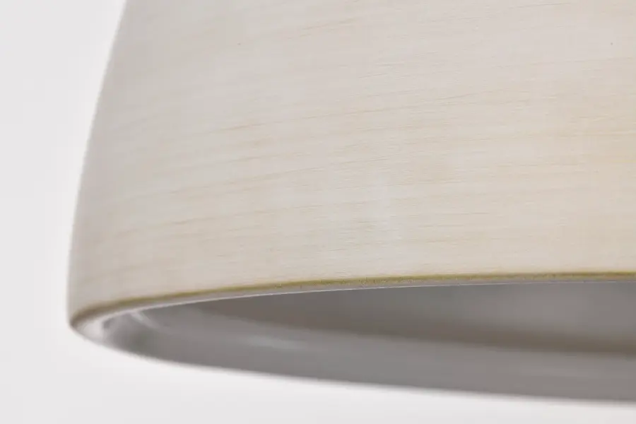 Collins 14" Ceramic Pendant with Brushed Brass Accents - Image 12