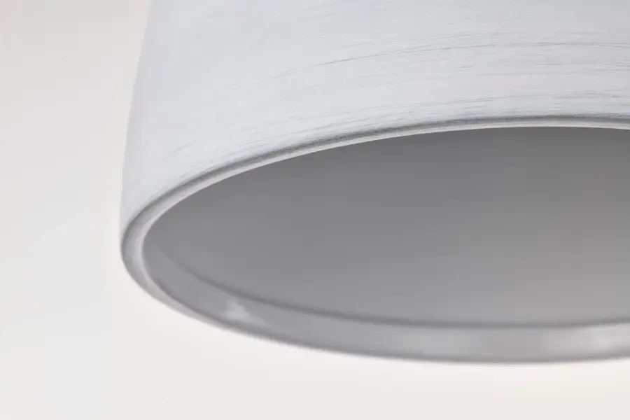 Collins 8" Flush Mount - Ceramic with Silver Accents - Image 11