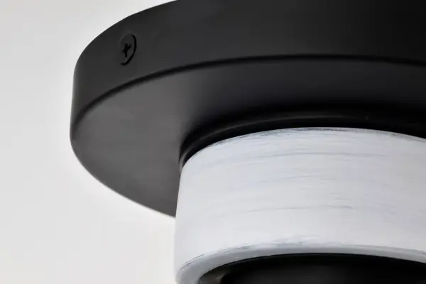 Collins 8" Flush Mount - Ceramic with Silver Accents - Image 16