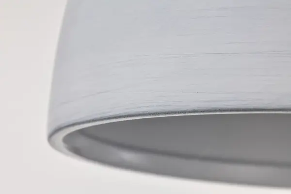 Collins 8" Flush Mount - Ceramic with Silver Accents - Image 9