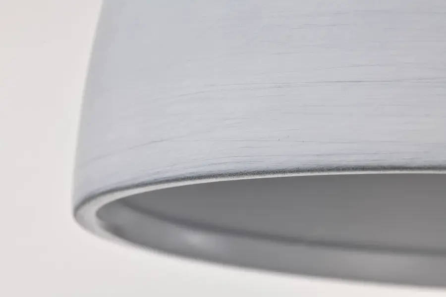 Collins 8" Flush Mount - Ceramic with Silver Accents - Image 9