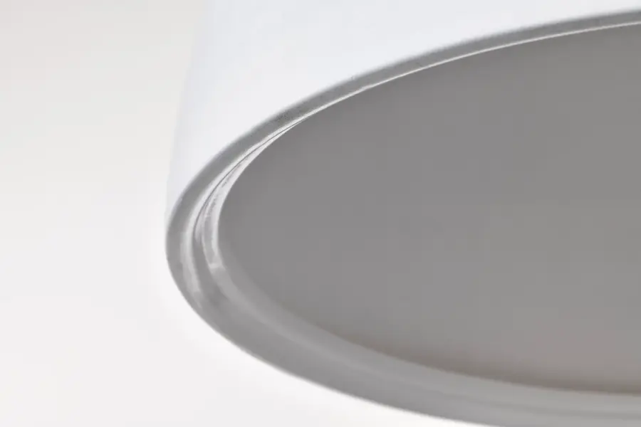 Collins 14-Inch Ceramic Pendant with Silver Accents - Image 11