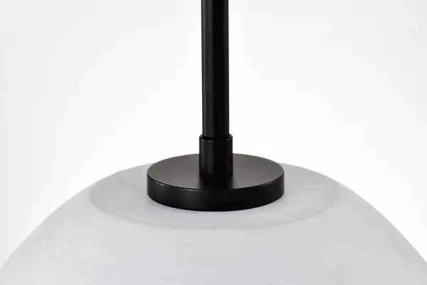 Collins 14-Inch Ceramic Pendant with Silver Accents - Image 15