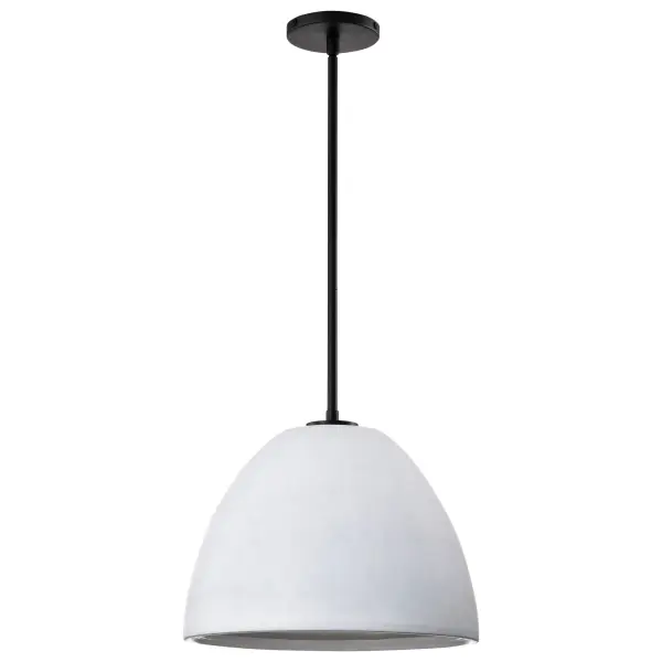 Collins 14-Inch Ceramic Pendant with Silver Accents - Image 5
