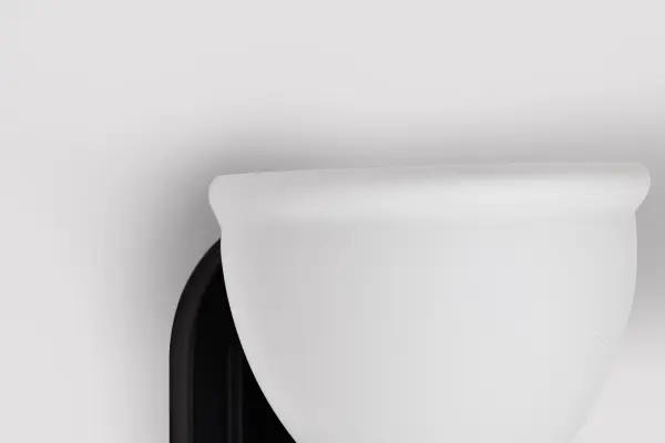Russel 1-Light Vanity Sconce in Matte Black - Image 15