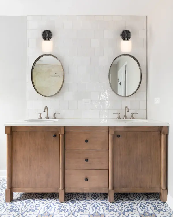 Warren 1-Light Vanity Sconce in Gun Metal with Satin White Glass - Image 2