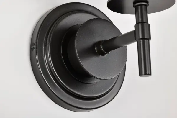 Warren 1-Light Vanity Sconce in Gun Metal with Satin White Glass - Image 15