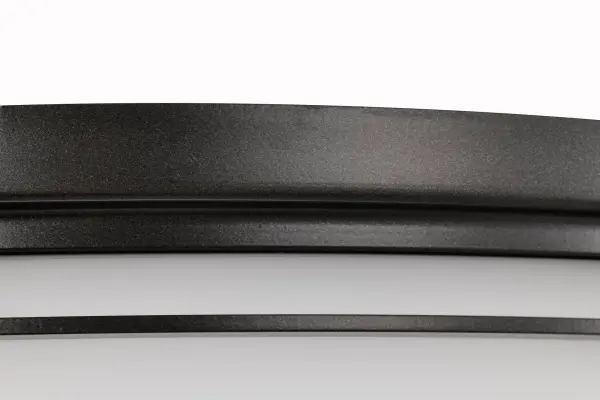 Warren 15" Flush Mount in Gun Metal with Satin White Glass - Image 12