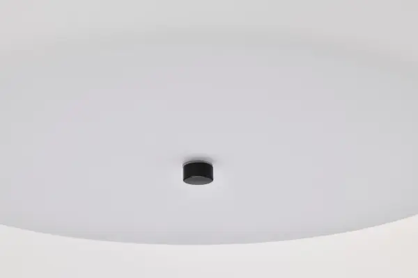 Warren 15" Flush Mount in Gun Metal with Satin White Glass - Image 10