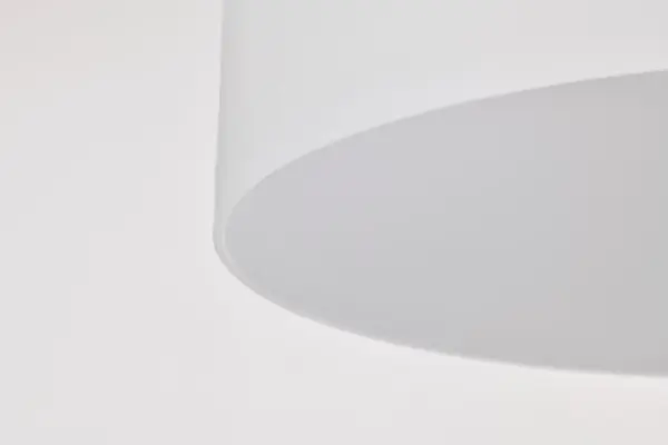 Warren 13" Semi Flush Mount in Gun Metal with Satin White Glass - Image 11