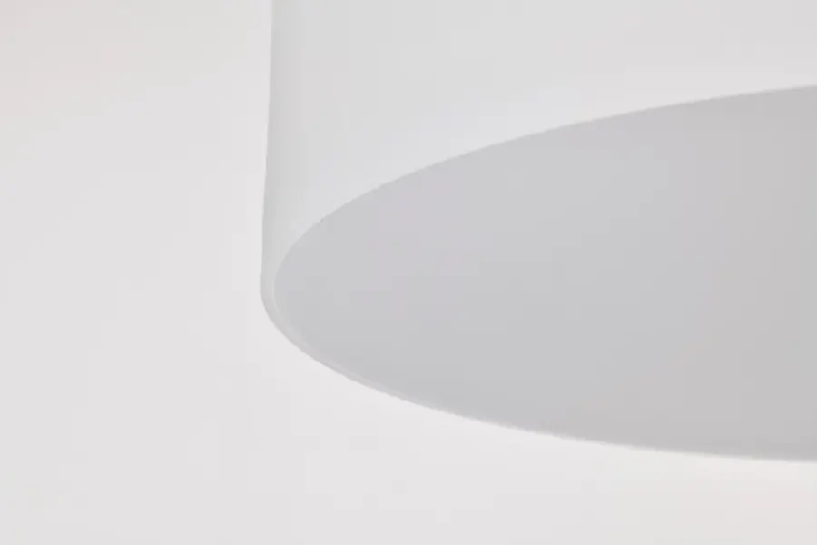 Warren 13" Semi Flush Mount in Gun Metal with Satin White Glass - Image 11