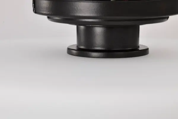 Warren 13" Semi Flush Mount in Gun Metal with Satin White Glass - Image 10