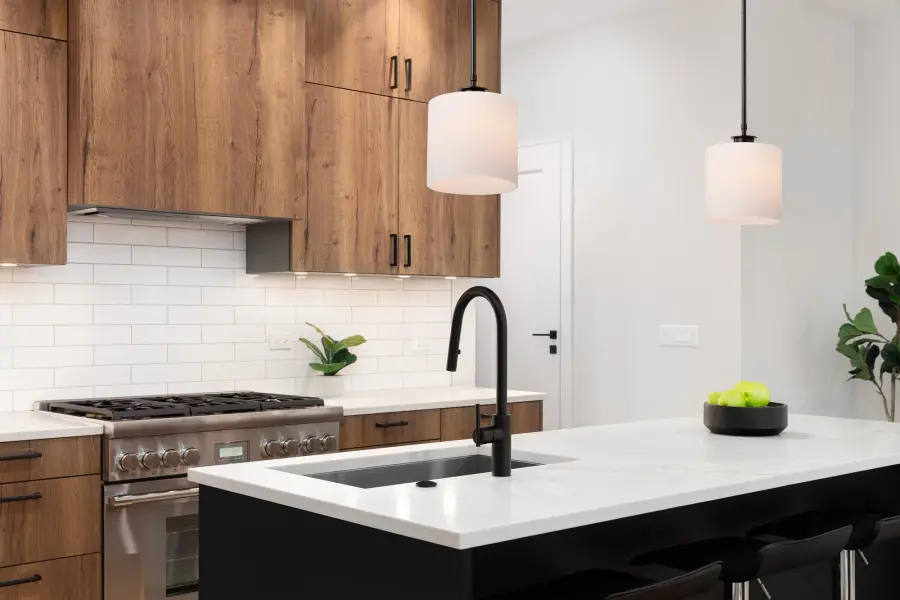 Warren 8-Inch Pendant in Gun Metal with Satin White Glass - Image 2