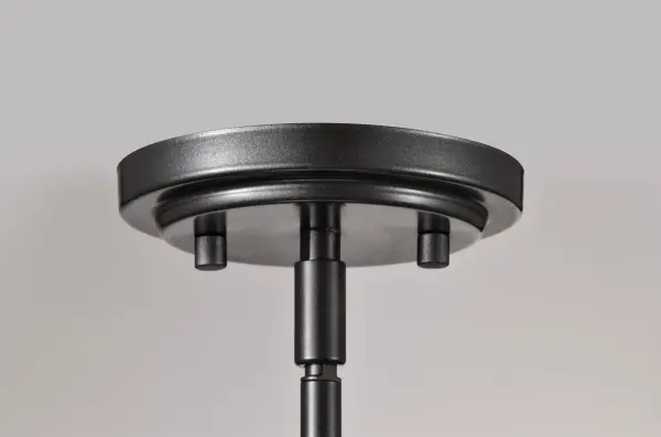 Warren 8-Inch Pendant in Gun Metal with Satin White Glass - Image 12