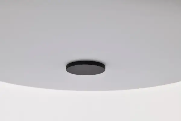 Warren 17" Pendant in Gun Metal with Satin White Glass - Image 15