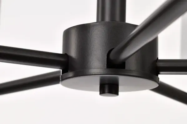 Warren 5-Light Chandelier in Gun Metal - Image 13