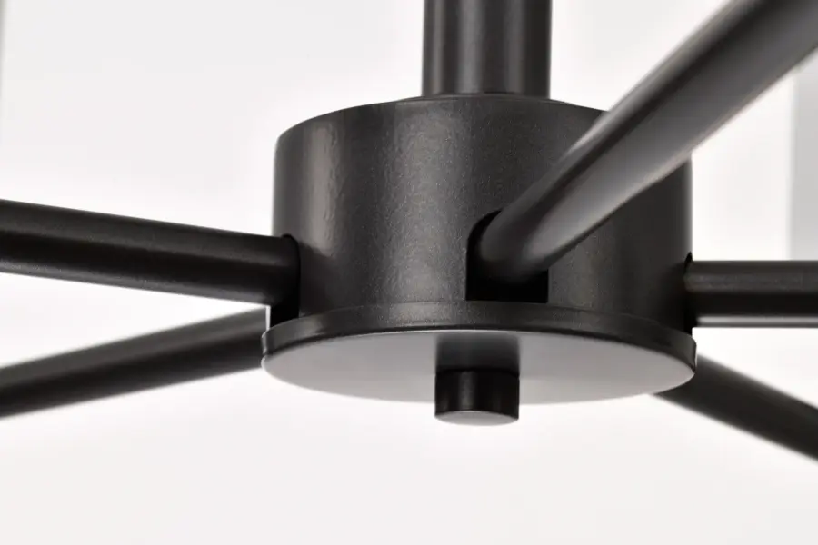 Warren 5-Light Chandelier in Gun Metal - Image 13