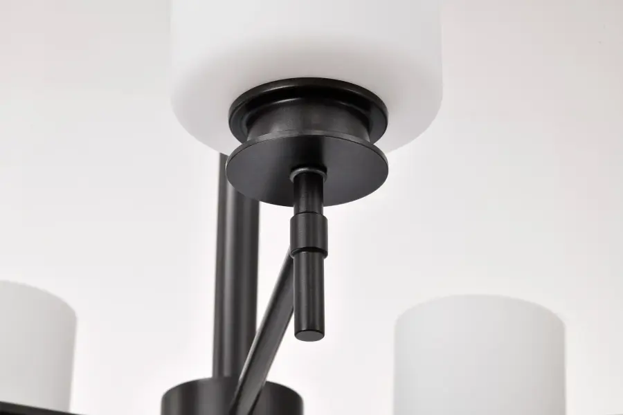 Warren 5-Light Chandelier in Gun Metal - Image 9