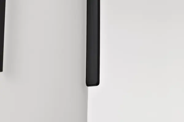 Roselle Mini Pendant - Matte Black with White Glass - Image 12