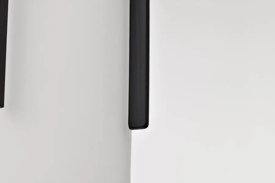 Roselle Mini Pendant - Matte Black with White Glass - Image 12