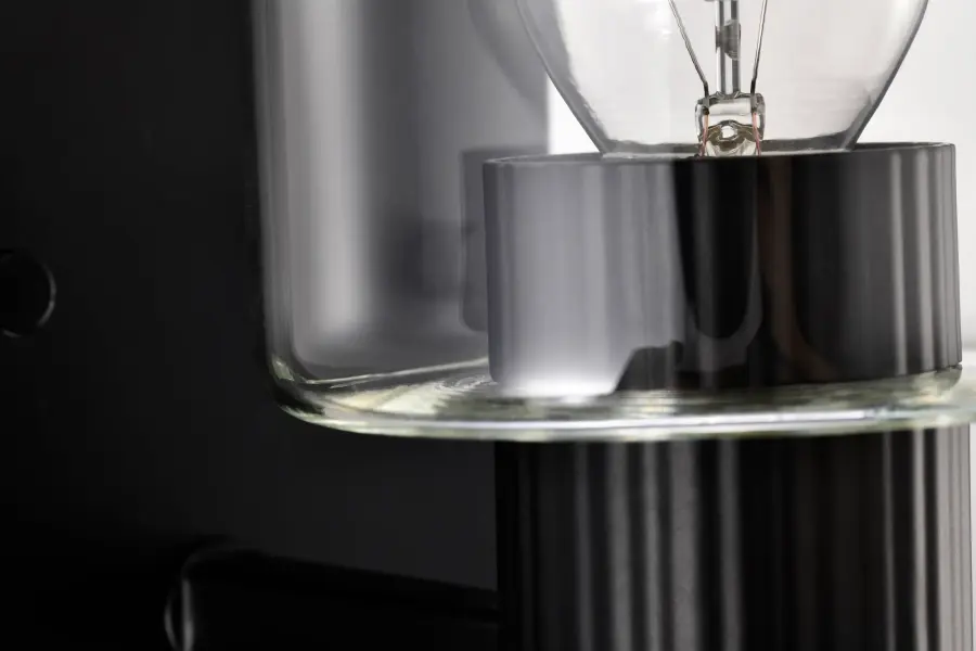 Clarksville 1-Light Vanity in Matte Black with Clear Glass - Image 15