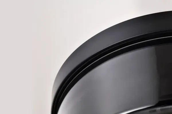 Clarksville 15-Inch Flush Mount in Matte Black with Clear Glass - Image 13