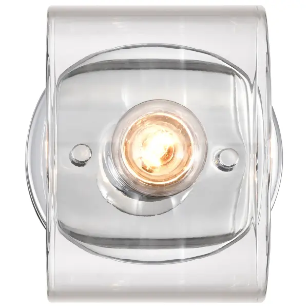 Marlowe 1-Light Vanity in Polished Nickel with Clear Glass - Image 12