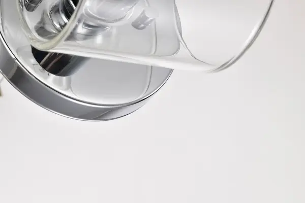 Marlowe 1-Light Vanity in Polished Nickel with Clear Glass - Image 18