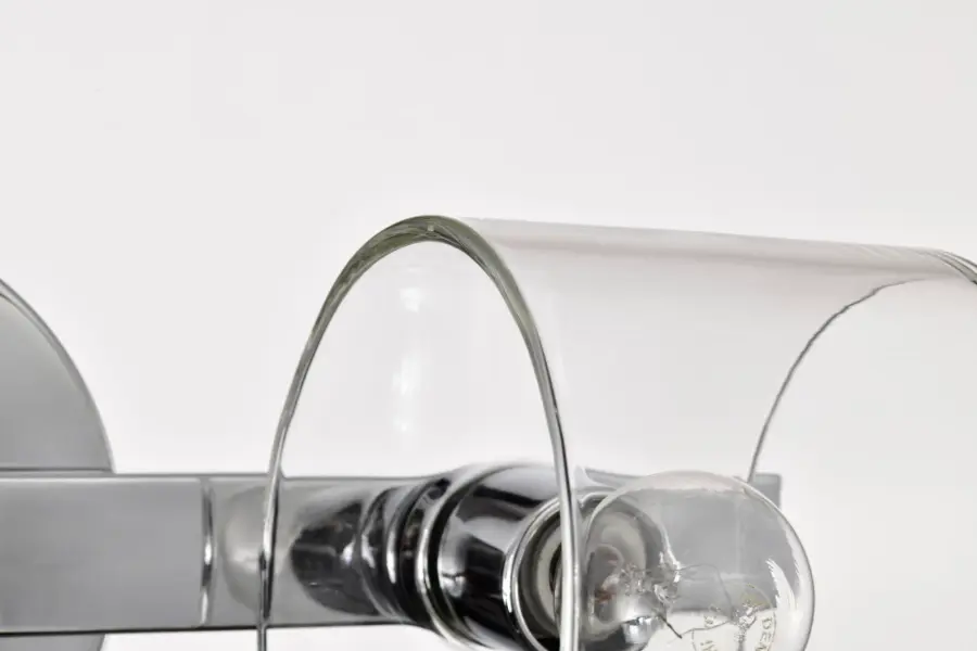Marlowe 2-Light Vanity in Polished Nickel with Clear Glass - Image 16