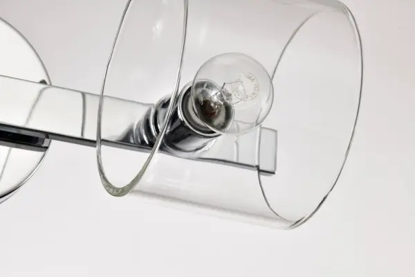 Marlowe 2-Light Vanity in Polished Nickel with Clear Glass - Image 17