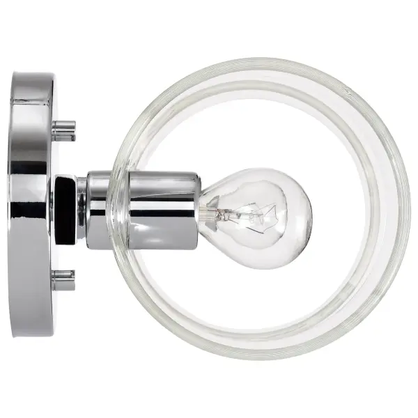 Marlowe 2-Light Vanity in Polished Nickel with Clear Glass - Image 9