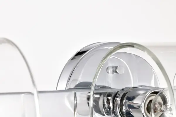 Marlowe 3-Light Vanity in Polished Nickel with Clear Glass - Image 15