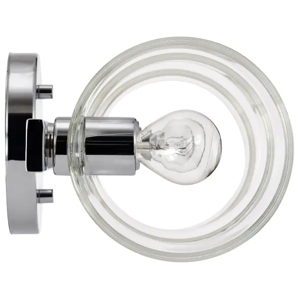 Marlowe 3-Light Vanity in Polished Nickel with Clear Glass - Image 9