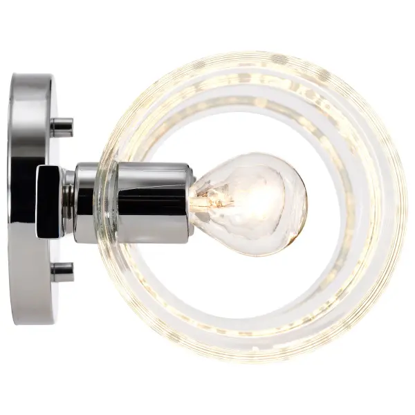 Marlowe 3-Light Vanity in Polished Nickel with Clear Glass - Image 10