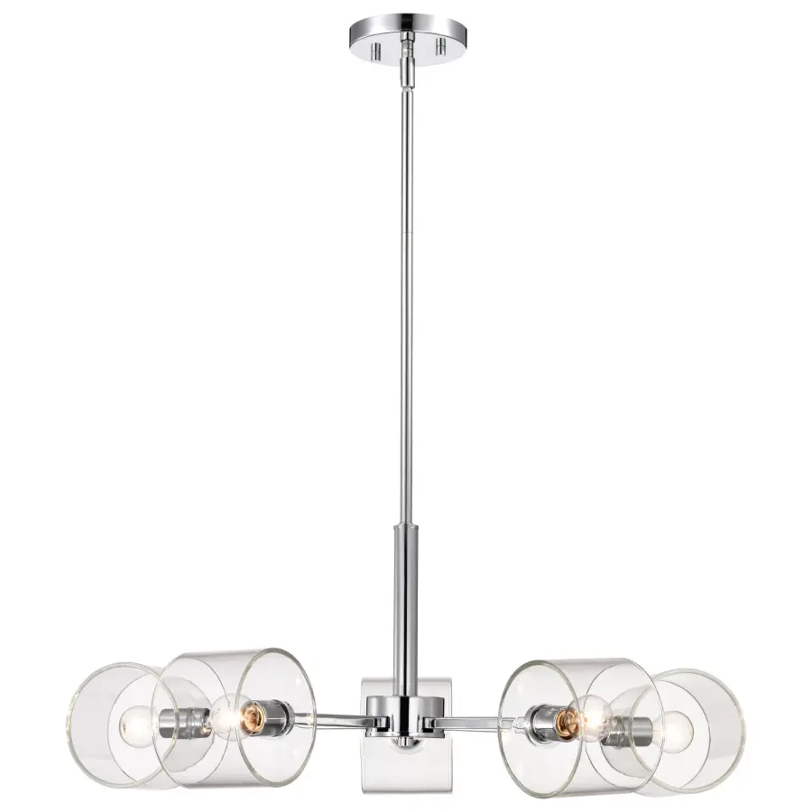 Marlowe 5-Light Chandelier in Polished Nickel - Image 9