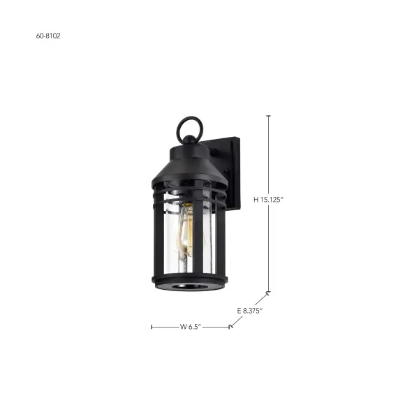 Wilton 1-Light Medium Outdoor Wall Lantern - Image 22