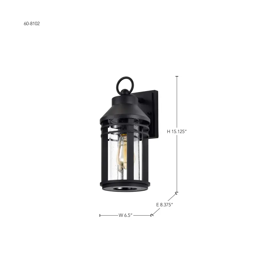 Wilton 1-Light Medium Outdoor Wall Lantern - Image 22