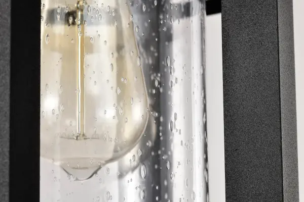 Wilton 1-Light Outdoor Hanging Lantern in Matte Black - Image 11