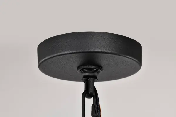 Wilton 1-Light Outdoor Hanging Lantern in Matte Black - Image 12