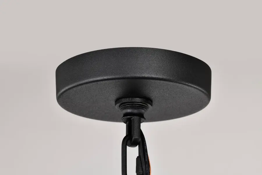 Wilton 1-Light Outdoor Hanging Lantern in Matte Black - Image 12