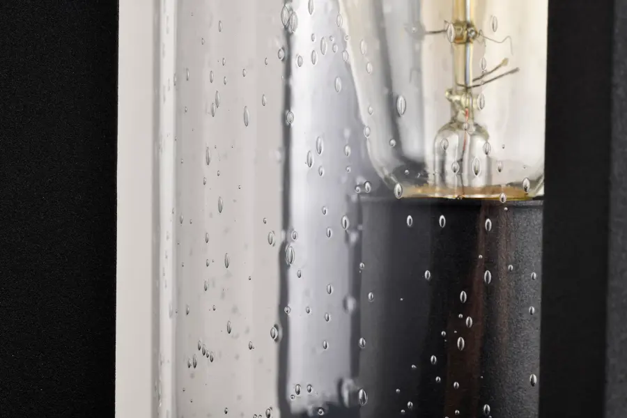 Wilton 1-Light Outdoor Post Top Lantern in Matte Black - Image 13