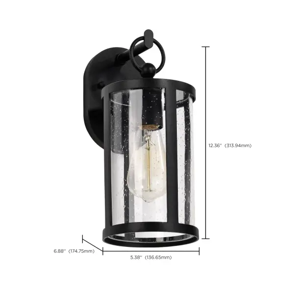Broadstone Small Outdoor Wall Lantern - Image 15