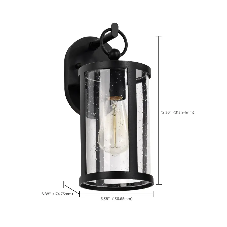 Broadstone Small Outdoor Wall Lantern - Image 15