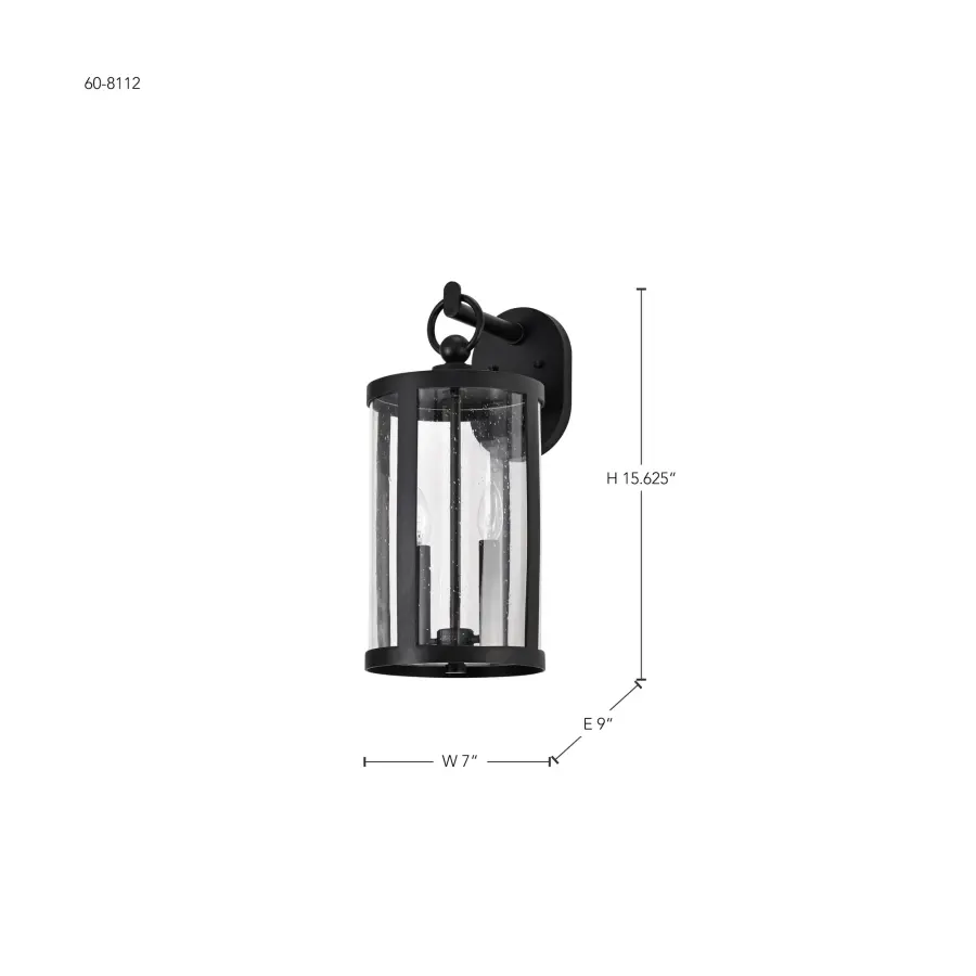 Broadstone 2-Light Medium Outdoor Wall Lantern - Image 17